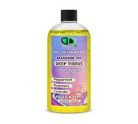Deep Tissue Massage Oil - Anti-Inflammatory Aromatherapy Blend with Sweet Almond, Peppermint, Rosemary & Lavender - Muscle Relaxation & Pain Relief for All Skin Types (100ml)