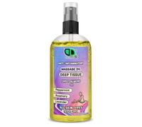 Deep Tissue Massage Oil - Anti-Inflammatory Aromatherapy Blend with Sweet Almond, Peppermint, Rosemary & Lavender - Muscle Relaxation & Pain Relief for All Skin Types (50ml Spray)