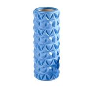 Deep Tissue Massage Tube - Firm EVA Structure with Raised Pattern Zones Supports Fascia Compression and Relief, Post Workout Body Care at Yoga Studio Pilates Class Physical Therepy Session