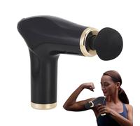 Deep Tissue Muscle Massager, Electric Band Massager - Electric Muscle Percussion Massager,Rescue Tool with 4 Heads for Dormitory, Work Area, Gym, C
