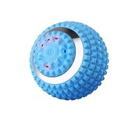 Deep Tissue Trigger Point Massage Ball - Vibrating Electric Silicone Multipurpose Massager With USB Cable for Yoga and Effective Therapy (F)