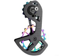 Deep Tooth Derailleur Pulley for Smooth Chain Shift | T1000 carbon fiber body, CNC machined interface, lightweight durability, reduced rotational mass, high strength