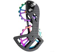 Deep Tooth Derailleur Pulley for Smooth Chain Shift | T1000 carbon fiber body, CNC machined interface, lightweight durability, reduced rotational mass, high strength