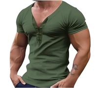 Deep V Neck T Shirt for Men Low Cut Stretch Tee Invisible Vee Top Short Sleeve t Shirts for Men UK Clothing Tops Plain Cotton Blend tee Shirts Quality Gym Work Men’s t-Shirts, Casual Classic tees