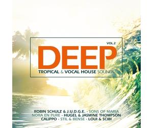 DEEP VOL.2-TROPICAL & VOCAL HOUSE SOUNDS 2 CD NEW