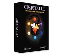 Deep Water Games | Crystallo | Board Game, Standalone Solo Solitaire Puzzle, Pattern Matching, Save Magical Creatures | 1 Player | 30 Min