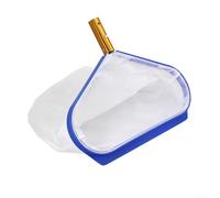 Deep Water Pool Scoop Net with Aluminium Handle and Deep Mesh Design, Designed to Capture Leaves and Debris for Swimming Pool Maintenance (Blue)