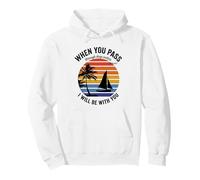 Deep Waters Isaiah 43 Christian Faith Bible Verse Seaside Pullover Hoodie