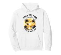 Deep Waters Isaiah 43 Christian Faith Bible Verse Seaside Pullover Hoodie