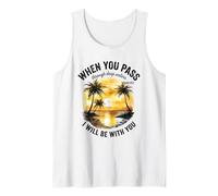 Deep Waters Isaiah 43 Christian Faith Bible Verse Seaside Tank Top