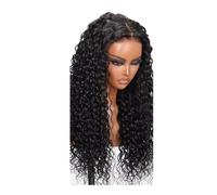 Deep Wave Glueless Wig Pre Cut Pre Bleached 5x5 Lace For Women Human Hair Natural Color Adds Volume(18inch)