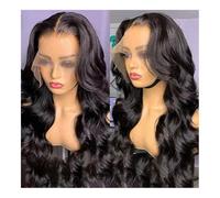 Deep Wave Lace Front Wigs Human Hair, Glueless Body Wave Wig Human Hair Brazilian 13x4 13x6 HD Transparent Lace Front Wig Pre Plucked Lace Closure Wigs For Women(13X6 HD Lace Wig,20 inch)
