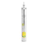 Deep Well Pump Stainless Steel 0.37KW DC24V 65m 213ft Head 40m Diving 2m³h Flow Pure Copper Motor Overheat Protection for Agricultural Irrigation Home Water Supply
