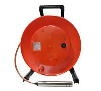 Deep Well Water Level Meter, 10m-300m Well Water Depth Meter, Groundwater Levels Measuring Instrument with Fixed Probe and Steel Tape,for Wells,Boreholes,Reservoirs and Pipes 50m(164ft)