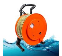 Deep Well Water Level Meter - Portable 10-300M Measuring Tool with Probe and Indicator Light for Boreholes and Water Well Repair