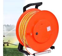 Deep Well Water Level Meter up to 300M, Well Water Depth Meter with 304 Stainless Steel Probe & High-Visibility Steel Tape for Field Monitoring 30m/98ft