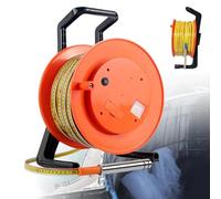 Deep Well Water Level Meter with Stainless Steel Probe, Groundwater Level Gauge for Borehole Measurement, Indicator Light, and Peak Display 25mm-30m