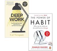 Deep Work & Atomic Habits 2 Books Collection Set