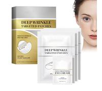 Deep Wrinkle Targeted Under Eye Pads-Nano Microneedle Patch -Anti Wrinkle Patches for Dark Circles & Puffy Eyes -Eye Masks Skincare with Retinol,Squalane & Sodium Hyaluronate -E-ye Mask & E-ye Cream