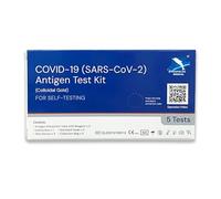 Deepblue 5 Pack SARS-CoV-2 Tests, New Strain covid 19, Rapid Self Testing, Fast Results, Home Test