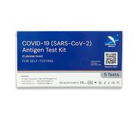 Deepblue Covid 19 Test - FULL CARTON - 5 Packs - Antigen Lateral Flow Test - 200