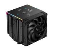 DeepCool AK620 Digital Pro CPU Air Cooler Dual-Tower with Digital Display 120mm FDB Fans ARGB Lighting 6 Copper Heatpipes LGA1700/AM5 Compatible High-Performance Quiet Cooling for Gaming PCs