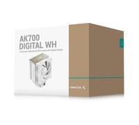 DeepCool AK700 Digital WH Processor Air cooler 12 cm White 1 pc(s)