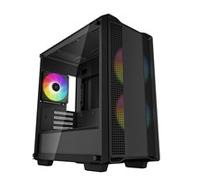 DeepCool CC360 ARGB Mid Tower Gaming Case - Black