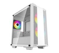 DeepCool CC360 Mini Tower PC Case - White