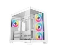DeepCool CG530 4F Mid-Tower ATX Case - 4 ARGB Fans Included - White
