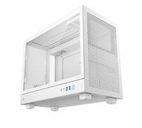 DeepCool CH160 PLUS Micro-ATX Tower Case - White With Window