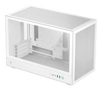 DeepCool CH260 Tempered Glass MicroATX Gaming PC Case - White