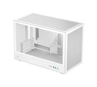 DeepCool CH260 Tempered Glass MicroATX Gaming PC Case - White