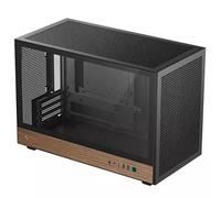 DeepCool CH260 WOOD Micro Tower Black Wood