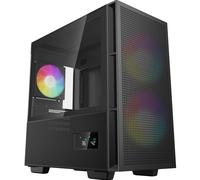 DeepCool CH360 Digital Gaming Case Black Mid Tower with Tempered Glass