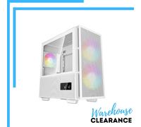 DeepCool CH360 Micro-ATX ARGB Digital Gaming Case - White