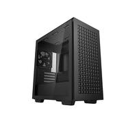 DeepCool CH370 Tempered Glass MicroATX Gaming PC Case with 1 x Fan - Black