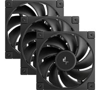 DeepCool FD12 120mm PWM Case Fan - Black - Triple Pack