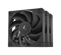 DeepCool FD12 120mm PWM PC Case Fan - Black 3 Pack