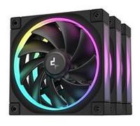 DeepCool FL12 120mm PWM 3 Pack Fan - High Performance, Low Noise, Fluid Dynamic Bearing, 36 ARGB LEDs, 500-2150 RPM, 55 CFM Airflow