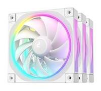 DeepCool FL12 120mm PWM 3 Pack White Fan - High Performance, Low Noise, Fluid Dynamic Bearing, 36 ARGB LEDs, 500-2150 RPM, 55 CFM Airflow