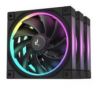 DeepCool FL12-3 IN 1 120mm PWM Triple Fan Pack in Black