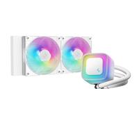 DeepCool LE240 V2 240mm ARGB AIO Liquid CPU Cooler - White