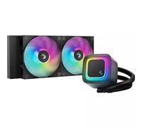 DeepCool LE240 V2 240mm Liquid CPU Cooler Dual 120mm ARGB Fans Anti-Leak Tech Quiet Pump High Performance for Intel amp; AMD Sockets