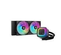 DeepCool LE240 V2 240mm Liquid CPU Cooler Dual 120mm ARGB Fans Anti-Leak Tech Quiet Pump High Performance for Intel amp; AMD Sockets