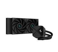 DeepCool LS520S Zero Dark AIO Liquid CPU Cooler - 240mm Radiator - Black
