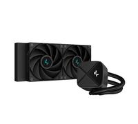 Deepcool Ls520s Zero Dark All In One Liquid Cpu Cooler 240Mm Radiator Argb Led L