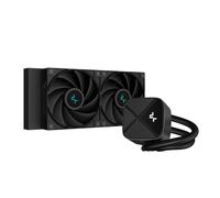 DeepCool LS520S Zero Dark All In One Liquid CPU Cooler 2x120mm Deepcool Fans