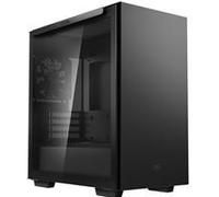 DeepCool MACUBE 110 Case, Home & Business, Black, Micro Tower, 2 x USB 3.0, Tempered Glass Side Window Panel, Micro ATX, Mini-ITX