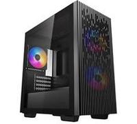 DeepCool MATREXX 40 3FS Case, Gaming, Black, Micro Tower, 1 x USB 3.0 / 1 x USB 2.0, Tempered Glass Side Window Panel